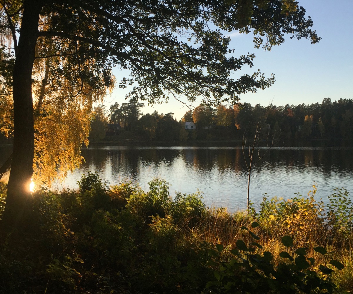 Vackra Vittsjö en fin höstdag